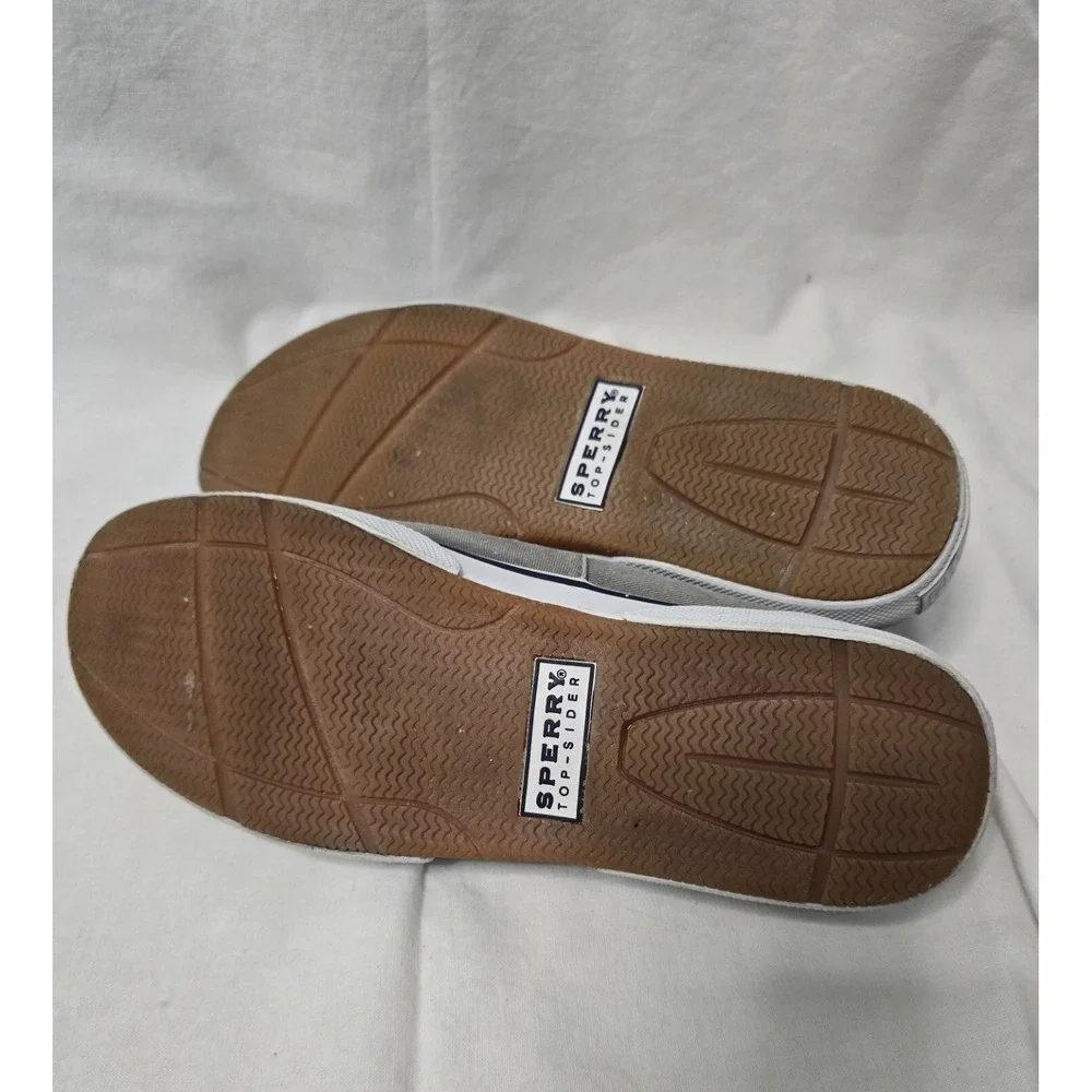 mens‎ sperry boat shoes size 7.5 Grey/Navy